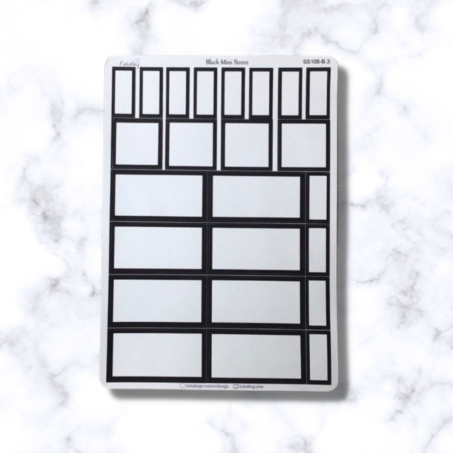 Black Cat Halloween Planner/Journal Deco and Planner Box Sticker Kits